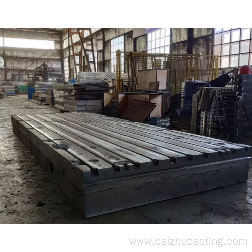 Custom-made high-end cast iron machine tool bed castings